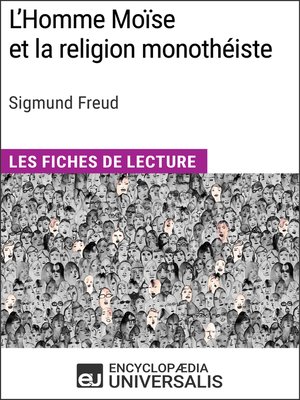 cover image of L'Homme Moïse et la religion monothéiste de Sigmund Freud
